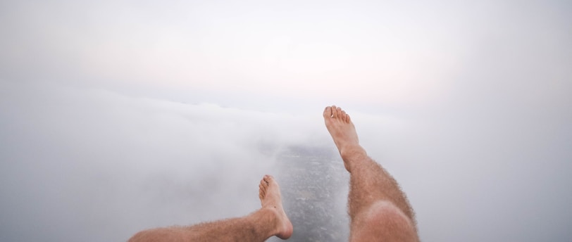 person's foot